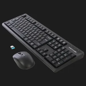 Комплект бездротовий клавіатура + миша A4Tech FG1200 (Black)