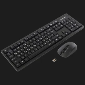 Комплект бездротовий клавіатура + миша A4Tech FG1200S (Black)