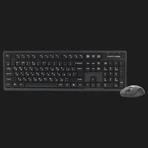 Комплект бездротовий клавіатура + миша A4Tech FG1200S (Black)