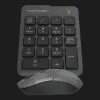Комплект бездротовий клавіатура + миша A4Tech FG1600C Air2 (Gray)