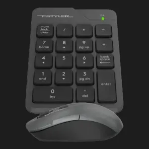 Комплект бездротовий клавіатура + миша A4Tech FG1600C Air2 (Gray)