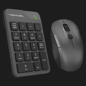 Комплект бездротовий клавіатура + миша A4Tech FG1600C Air2 (Gray)
