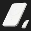 Зарядний пристрій Power Bank ANKER Nano 5000 mAh Qi2 15W MagGo Slim (White)