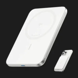 Зарядний пристрій Power Bank ANKER Nano 5000 mAh Qi2 15W MagGo Slim (White)