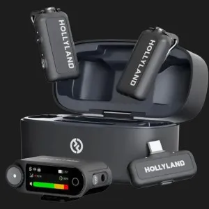 Микрофонная радиосистема Hollyland Lark Duo MAX2 Combo в Сваляве