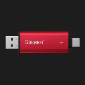 Зовнішній SSD-накопичувач Kingston Dual Portable 1TB (Red/Black) в Дрогобичі
