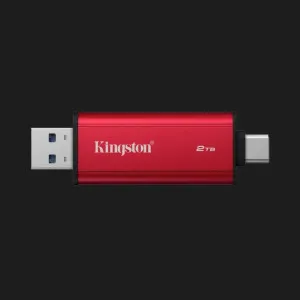 Зовнішній SSD-накопичувач Kingston Dual Portable 2TB (Red/Black) в Дрогобичі