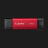 Зовнішній SSD-накопичувач Kingston Dual Portable 512GB (Red/Black)