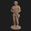Картонный 3D пазл-конструктор Cartonic Солдат (Soldier) (CARTSOLDIER)