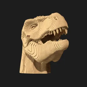 Картонный 3D пазл-конструктор Cartonic Тиранозавр Рекс (T-Rex) (CARTREX)