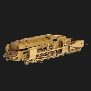 Картонный 3D пазл-конструктор Cartonic Поезд (Train) (CARTTRAIN)
