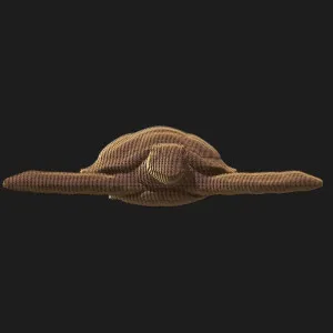 Картонный 3D пазл-конструктор Cartonic Черепаха (Turtle) (CARTTURT)