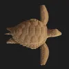 Картонный 3D пазл-конструктор Cartonic Черепаха (Turtle) (CARTTURT)