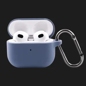Чохол Silicone Case Clip для AirPods 4/5 (Lavender) у Львові