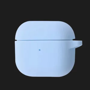 Чохол Silicone Case Clip для AirPods 4/5 (Light Blue) у Львові
