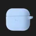 Чохол Silicone Case Clip для AirPods 4/5 (Light Blue)