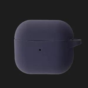 Чохол Silicone Case Clip для AirPods 4/5 (Dark Gray) у Львові
