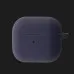 Чохол Silicone Case Clip для AirPods 4/5 (Dark Gray)