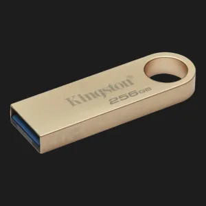 Флеш-накопичувач Kingston USB 3.2 SE9 G3 256GB (Metal/Gold) в Борисполі