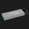 Флеш-накопичувач Kingston USB 3.2 DT Kyson 128GB (Silver/Black)