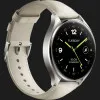 Xiaomi Watch 2 Titan Gray Case White Leather Strap (BHR9306GL)