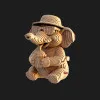 Картонний 3D пазл-конструктор Cartonic Слон (Collectible Elephant) (CCARTELEP)