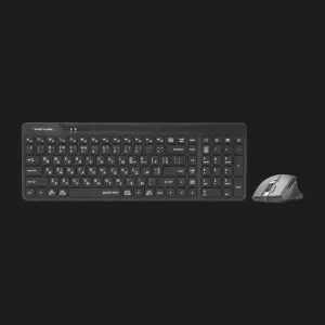 Комплект бездротовий клавіатура+миша клавіатура+миша A4Tech FG2400 Air2 (Black)