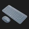 Комплект беспроводной клавиатура+мышь клавиатура+мышь A4Tech FG3200 Air2 (Blue)