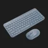 Комплект беспроводной клавиатура+мышь клавиатура+мышь A4Tech FG3200 Air2 (Blue)