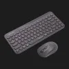 Комплект беспроводной клавиатура+мышь клавиатура+мышь A4Tech FG3200 Air2 (Gray)