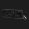 Комплект беспроводной клавиатура+мышь клавиатура+мышь A4Tech KR-8372S (Black)