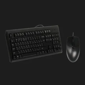 Комплект беспроводной клавиатура+мышь клавиатура+мышь A4Tech KR-8372S (Black)