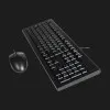 Комплект бездротовий клавіатура+миша клавіатура+миша A4Tech KR-8572 (Black)