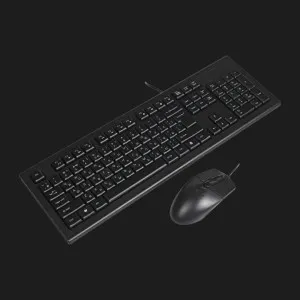 Комплект бездротовий клавіатура+миша клавіатура+миша A4Tech KR-8572 (Black)