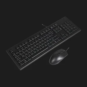 Комплект бездротовий клавіатура+миша клавіатура+миша A4Tech KR-8572S (Black)