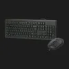 Комплект бездротовий клавіатура+миша клавіатура+миша A4Tech KRS-8372 (Black)
