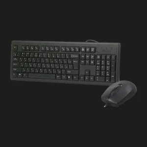 Комплект бездротовий клавіатура+миша клавіатура+миша A4Tech KRS-8372 (Black)