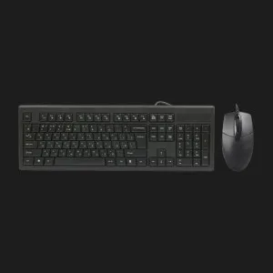 Комплект бездротовий клавіатура+миша клавіатура+миша A4Tech KRS-8372 (Black)