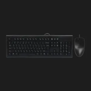 Комплект бездротовий клавіатура+миша клавіатура+миша A4Tech KRS-8520D (Black)