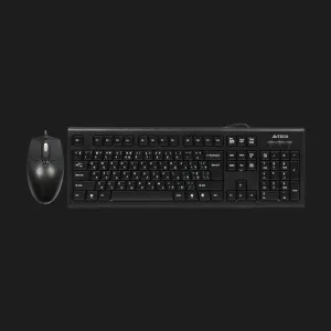 Комплект бездротовий клавіатура+миша клавіатура+миша A4Tech KRS-8572 (Black)