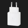 Блок питания Samsung 45W Travel Adapter (with Type-C cable) (White)