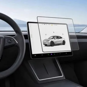 Защитное стекло Full Glass на монитор Tesla Car YL (2025) (Matte)