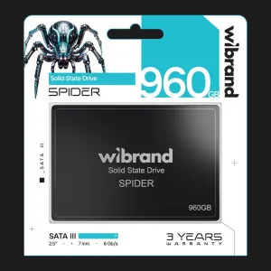 SSD накопитель Wibrand Spider 960GB 2.5 (WI2.5SSD/SP960GBST)