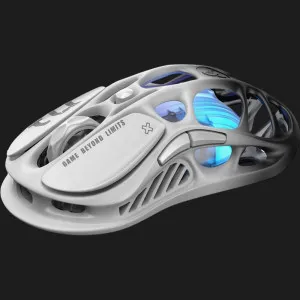 Мышь GravaStar Mercury M1 Pro BT/WL/USB-A RGB (Black/White)