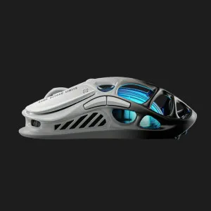 Мышь GravaStar Mercury M1 Pro BT/WL/USB-A RGB (Black/White)