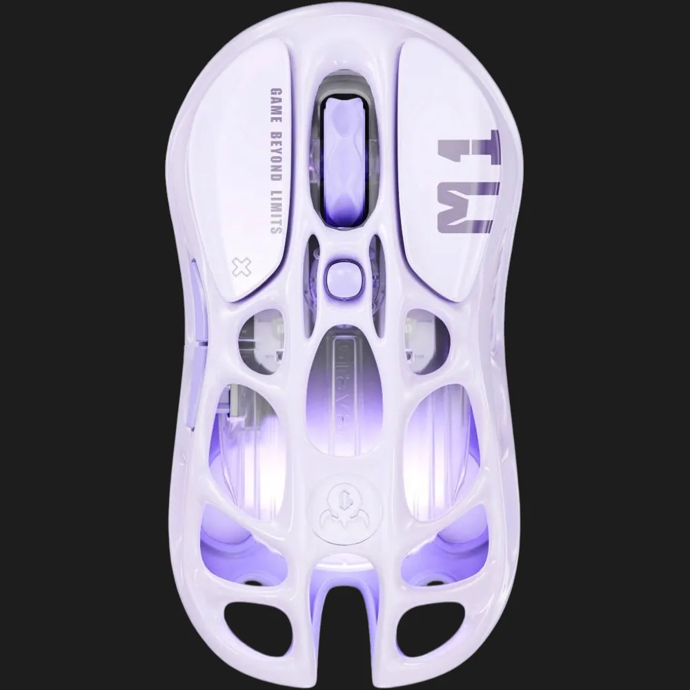 Миша GravaStar Mercury M1 Pro magnesium alloy body BT/WL/USB-A RGB (Lavender Purple)