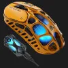 Миша GravaStar Mercury X Pro 8K BT/WL/USB-A RGB (Battle-Worn Yellow)