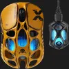 Миша GravaStar Mercury X Pro 8K BT/WL/USB-A RGB (Battle-Worn Yellow)