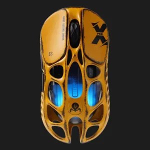 Миша GravaStar Mercury X Pro 8K BT/WL/USB-A RGB (Battle-Worn Yellow)