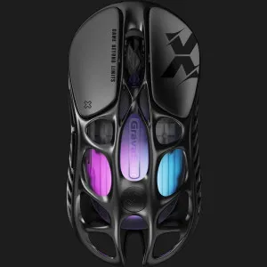 Мышь GravaStar Mercury X BT/WL/USB-A RGB (Black)